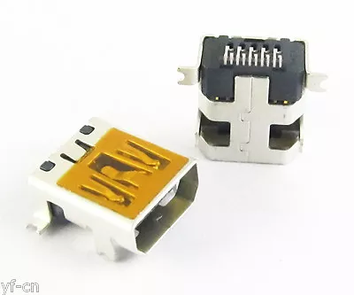 10pcs USB Female Jack B Type DIP PCB Board Mount Socket Connector Mini 10Pin • $3.19