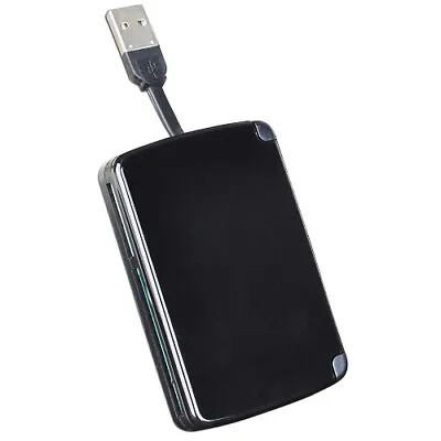 All-in-One Portable USB 2.0 Card Reader W/Built-In Storage For 9 Cards  ADA-623A • $7.95