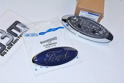 $84.63 • Buy Ford F-150 F-250 F-350 Tailgate Emblem Oval & Back Up Camera Housing Kit New OEM