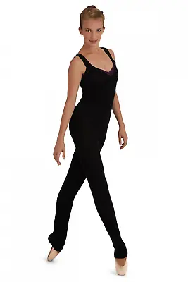 Black Capezio Ballet Warm-up  Jumpsuit CK1010W - All Sizes • £20