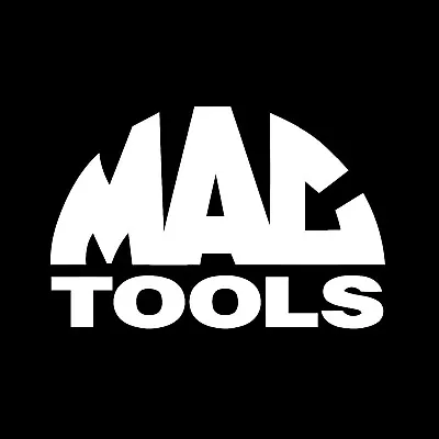 MAC TOOLS 5” X 3.5” WHITE Logo Die-Cut Vinyl Decal Sticker (Automotive / Wrench) • $8