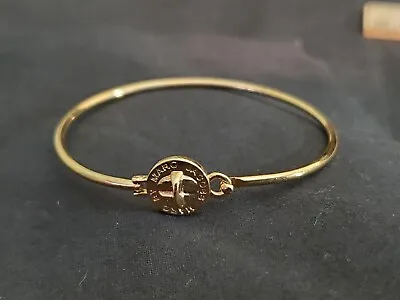 Marc Jacobs Gold Tone Bangle Bracelet • $22