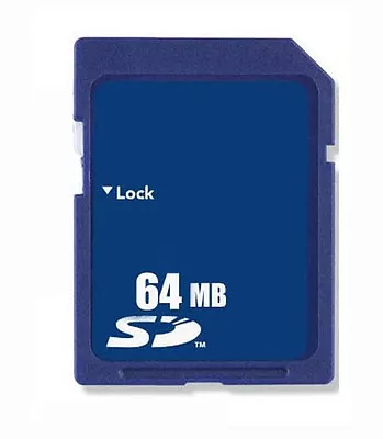 64MB SD Card Secure Digital Memory Card With Plastic Case • $6.55