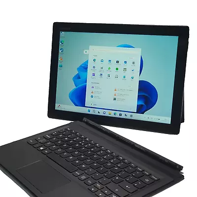 Lenovo Miix 700 12'' Intel 4GB RAM 128GB SSD Windows 11 2 In 1 Tablet 4G LTE 2K • £149