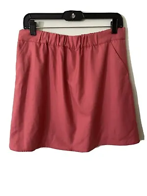 J Crew Factory Classic Mini Skirt - Pink - Small Style 17713 Lined Wool Blend • $4.95