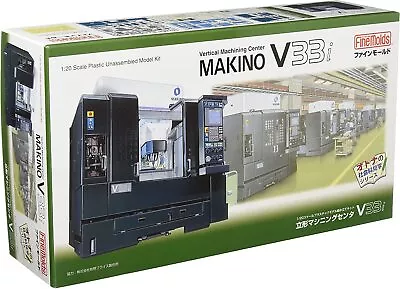 Finemolds 1/20 Makino V33 Vertical Machining Center Plastic Model Kit • $54.01