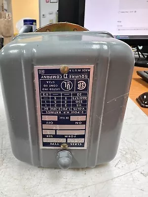 $44.99 • Buy 👀 Square D 1/4  Vacuum Switch 2-5 Hp 115-575 Vac 1-3 Phase 9016 Gvg-1