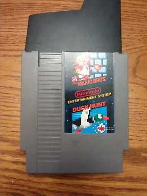 Super Mario Bros. And Duck Hunt Nintendo NES Game Cartridge Only 1985 • $14.99