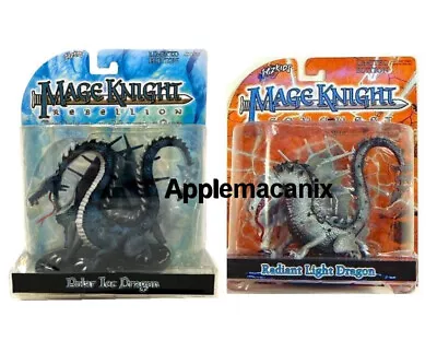 Mage Knight Conquest Radiant Light Dragon And Polar Ice Dragon Set NEW SEALED • $34.99