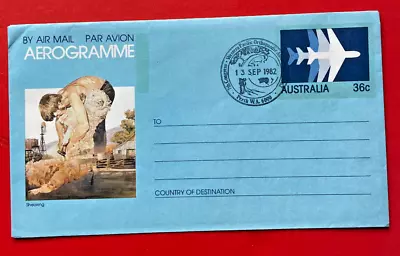 Aust. Aeroramme-1982-Shearing 7th Congress Western Pacific Orthopaedic Assoc PMK • $1.70