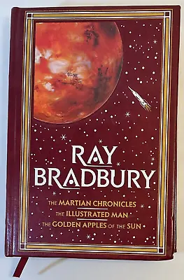 Ray Bradbury The Martian Chronicles Illustrated Man The Golden Apples Leather • $28.47