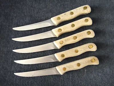 $5.50 • Buy Vintage Chicago Cutlery 103S Steak Knife 4  Stainless Blade, Wood Handle