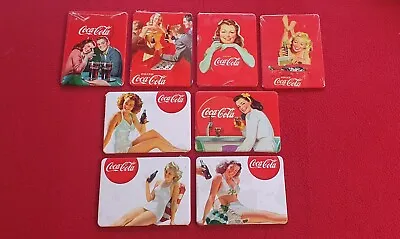 Coca Cola Fridge Magnets X 8 - Full Set New & Sealed • £6.99