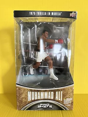 1975 Thrilla In Manila Muhammad Ali Figure Pro Shots Upper Deck In Original Box. • $39.99