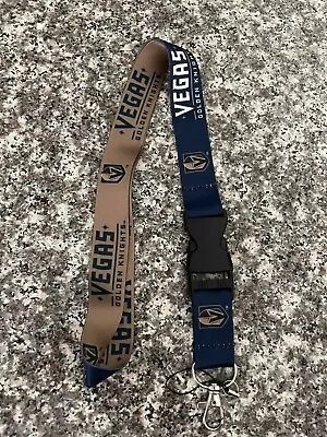 Las Vegas Golden Knights Lanyard Keychain Holder  Brand New Fast Shipping • $5.95