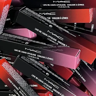 BNIB MAC *LOVE ME* Liquid Lipcolour Lipstick *CHOOSE!* Argan/Shea Infused 12hr • $14