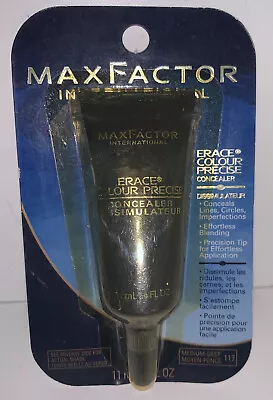Max Factor Erace Colour Precise Concealer - Medium Deep 117🌹 • $17.99
