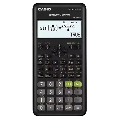 Casio FX-82AU PLUS II 2nd Edition Scientific Calculator HSC High School Approved • $38.90
