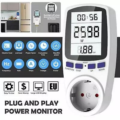 DIGITAL FEED METER ELECTRICITY METER Bi-DIRECTIONAL FEED METER K9U1 • $23.84