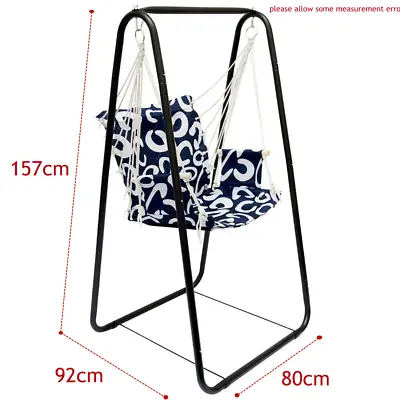 £46.78 • Buy Swing Chair Stand, With Hanging Chair, Iron Tube, Max. Load 50kg For Children