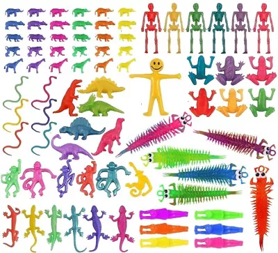 £1.50 • Buy Assorted Stretchy Stretchies Party Bag Fillers Toys (1, 6, 12, 30 Or Wholesale)