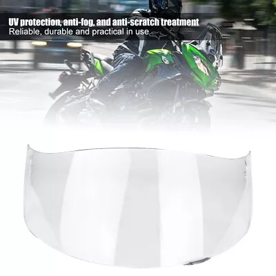 Motorcycle Wind Shield Helmet Lens Visor Shield Full Face For AGV K1 K3 SV K5 K5 • $12.64