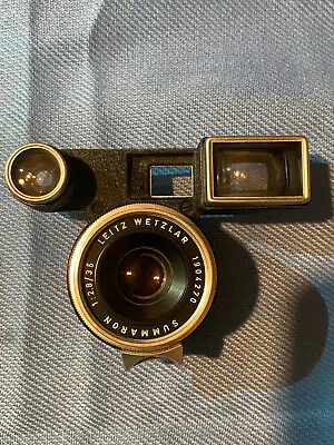 OLD RARE Leica SUMMARON 1 : 2.8/35 35mm F2.8 With GOGGLES Low Serial • $799