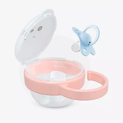 Protable Baby Soother Pacifier Dummy Storage Case Box Cover Holder Container • $8.64