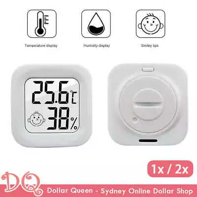 1-2x Digital Thermometer  Humidity Meter Home Hygrometer LCD Temperature Indoor • $6.98