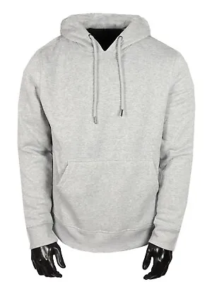 Hoodie Pullover Gray Jacket Fleece Pull-Over Kangaroo Pocket SLIM FITTING Hoody • $11.95