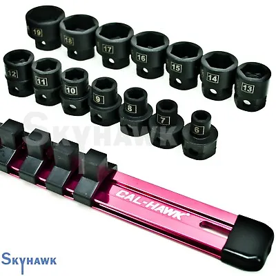 14 Pc 3/8  Drive Nano OR Low Profile Impact Socket Set METRIC • $39.99