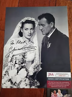 Maureen O'hara Signed Autographed 8x10 Photo Jsa Coa James Spence For Patrick • $249.99