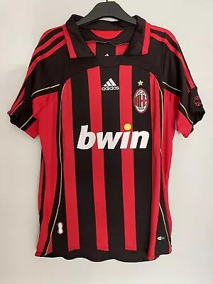 2006/07 AC Milan Home Adidas Retro Football Shirt Brand New Men’s Small • £39.99