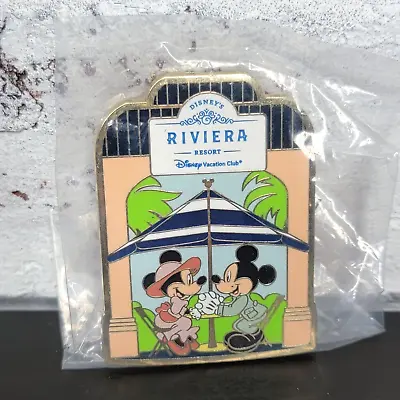 Disney Riviera Resort Mickey & Minnie Mouse Vacation Club DVC Exclusive Pin NEW • $9.99