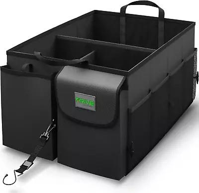 Drive Auto Car Trunk Organizer - Collapsible Multi-Compartment Automotive SUV C • $38.06