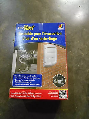 Dundas Jafine PRO VENT DRYER KIT 4  X 8' White (Qty-10) (Q1) • $115.50