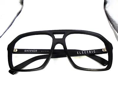 Electric SHIVVER Black 61-16-145 Mens Sunglasses Frames NO LENSES • $39.49