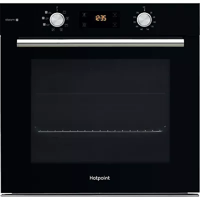 Hotpoint Fan Assisted Electric Single Oven With Gentle Steam - Blac FA4S541JBLGH • £268.99