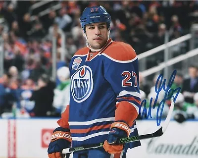 Edmonton Oilers Milan Lucic Autographed Signed 8x10 NHL Photo COA #5 • $14.56