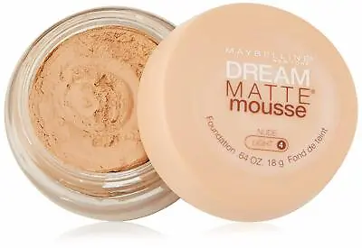 Maybelline Dream Matte Mousse Foundation Classic Ivory 0.64 Ounce • $16.99