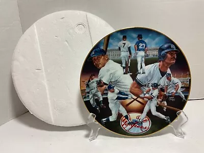 Mickey Mantle Don Mattingly Sports Impressions Plate  Yankee Tradition  • $10