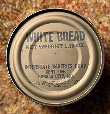 Vintage Vietnam US Army Combat C Ration White Bread Can Sealed VERY NICE! • $15.19