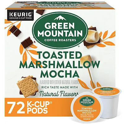 Green Mountain Coffee Roasters Toasted Marshmallow Mocha K-Cups 72 Count • $33.99