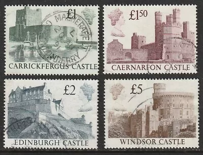 GB 1988 Castles Set SG 1410-1413 Used Ref: D2 (Combined Postage) • $1.88