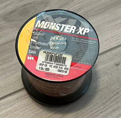 Monster XP Speaker Cable XPMS50 50 Ft  / 15m  Mini Spool High Performance Cable • $30