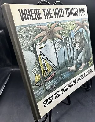 Where The Wild Things Are (1963) ~ Maurice Sendak ~ Hardcover ~ Book Club Ed • $21.25