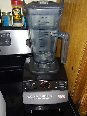 Vitamix Vita-Mix Blender Vita Prep Black Model VM0101 / USED / Read Description • $130