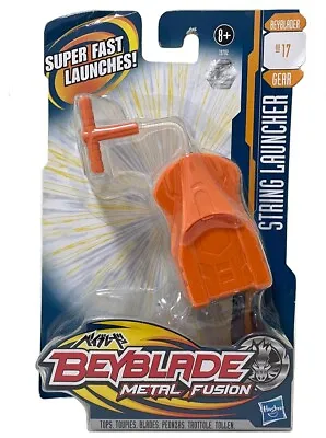 HASBRO Metal Fusion Orange Beyblade String Launcher BB-15 - USA SELLER! • $26.99