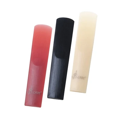 $15.89 • Buy 3Pcs-Resin-Plastic Saxophone Reeds Parts For-Clarinet Soprano Alto Tenor Sax