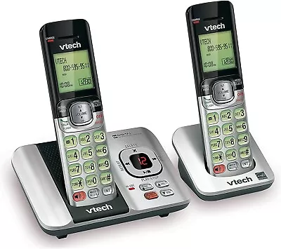 VTech DECT 6.0 Cordless Phone Answering System Caller ID Call Waiting 2 Handsets • $39.95